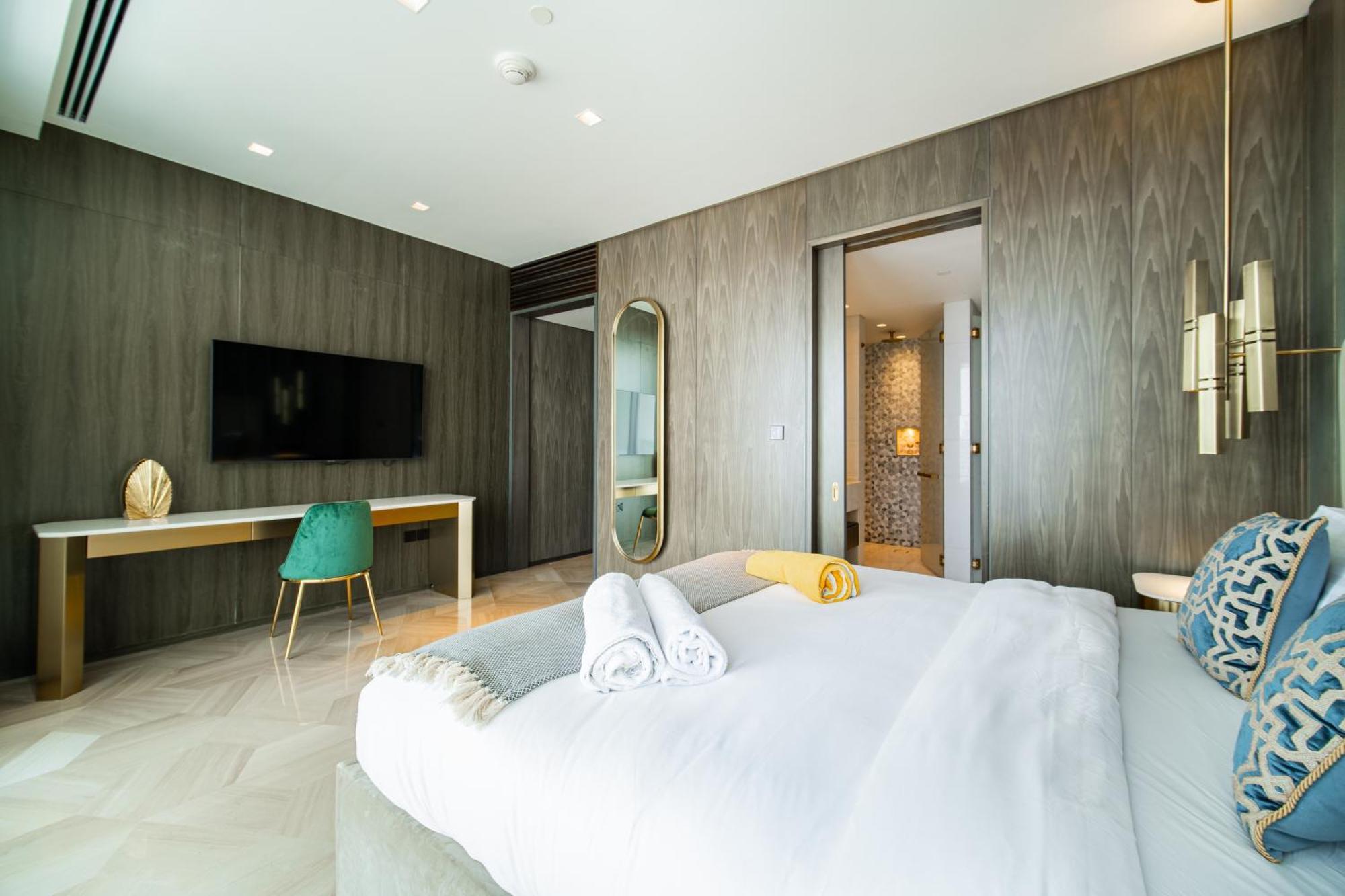 Five Palm Super Luxury Apt With Full Sea Views Dubai Eksteriør billede